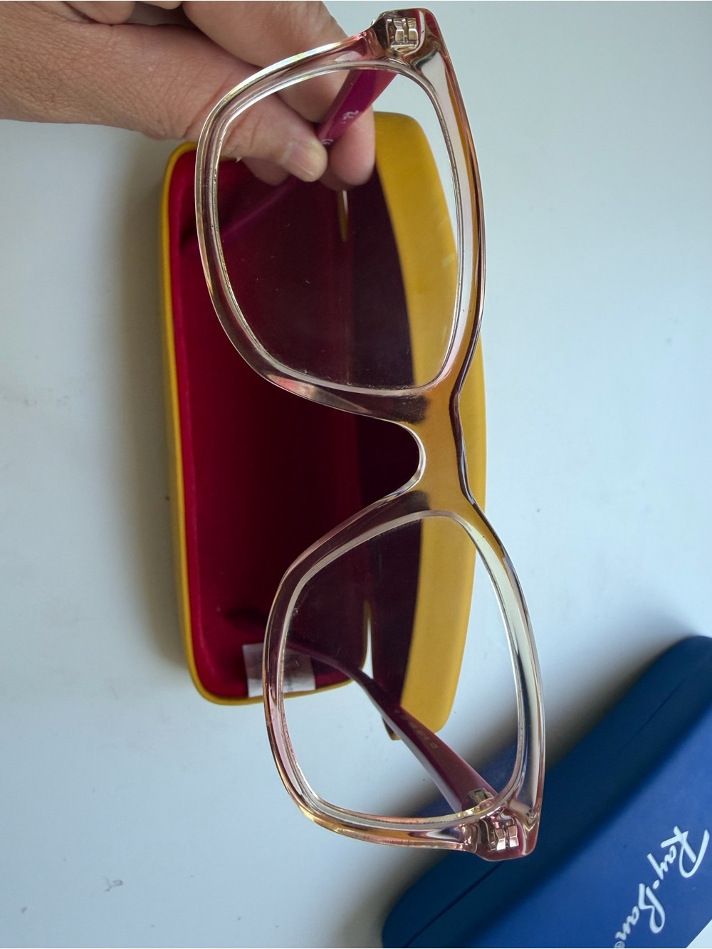Ray-Ban Clear Pink Women's Eyeglasses